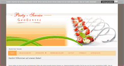 Desktop Screenshot of partyservice-puttkammer.de